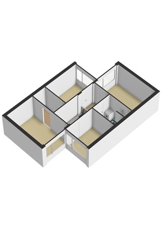 Floorplan - Gruttersdreef 608, 7328 DX Apeldoorn